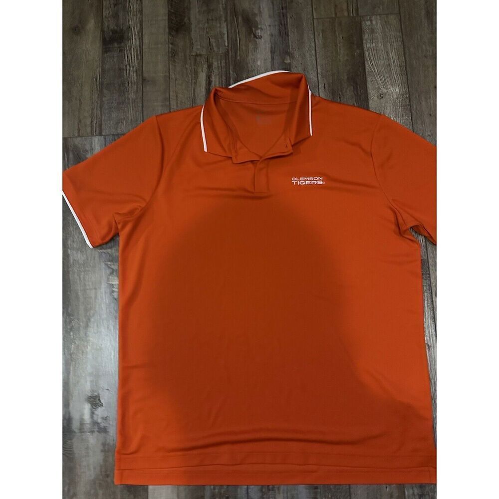 Nwt Men's Nike Dri-fit Polo -- Clemson Tigers -- Large